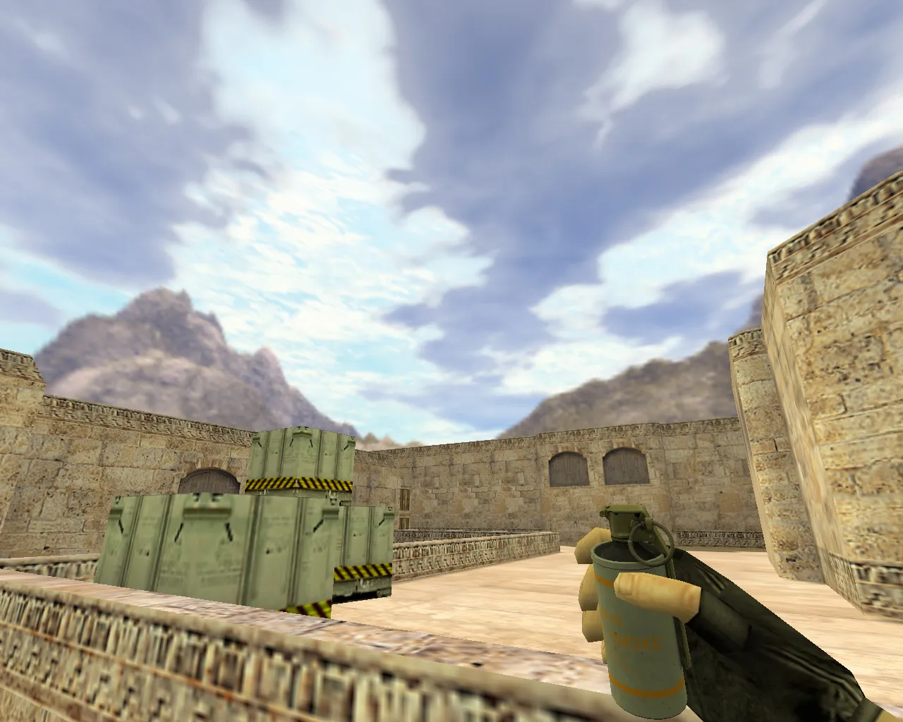 Скачать Модель «Пак гранат из CS:GO» для CS 1.6: v_, p_, w_ модели, звуки, анимация осмотра, текстуры и настройка - Скриншот