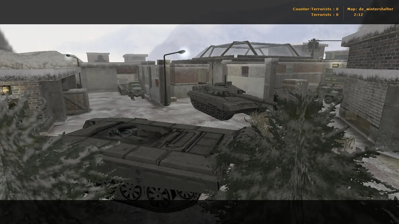 Карта de_wintershelter для Counter-Strike 1.6 - тактики и особенности — скриншот 8