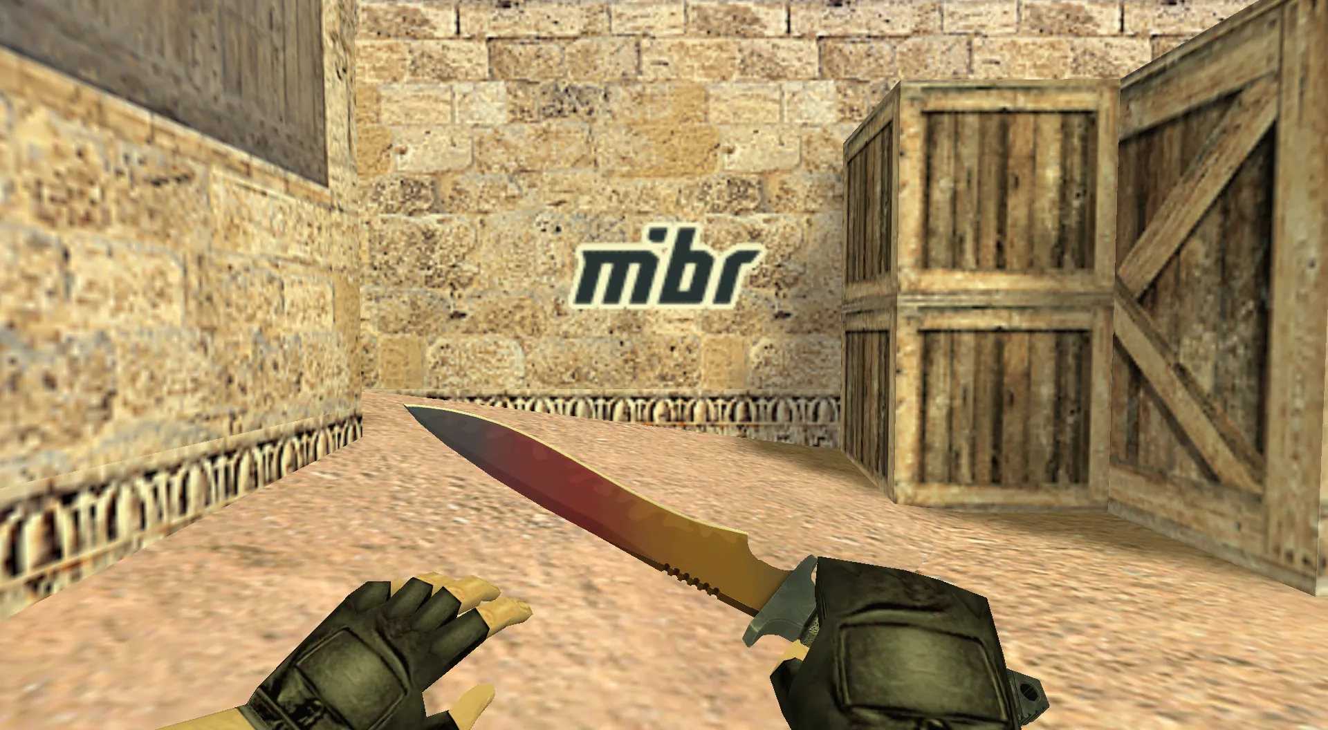 Скачать Граффити «MiBR Old Logo» для CS 1.6 - Эмоции киберспорта - Скриншот