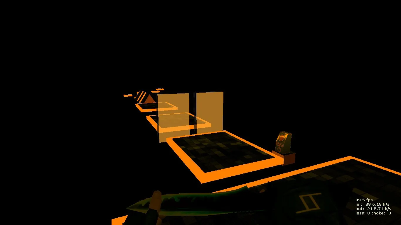 Скачать deathrun_orange для CS 1.6 — карта с трассой ловушек, баланс сторон и настройки ботов - Скриншот