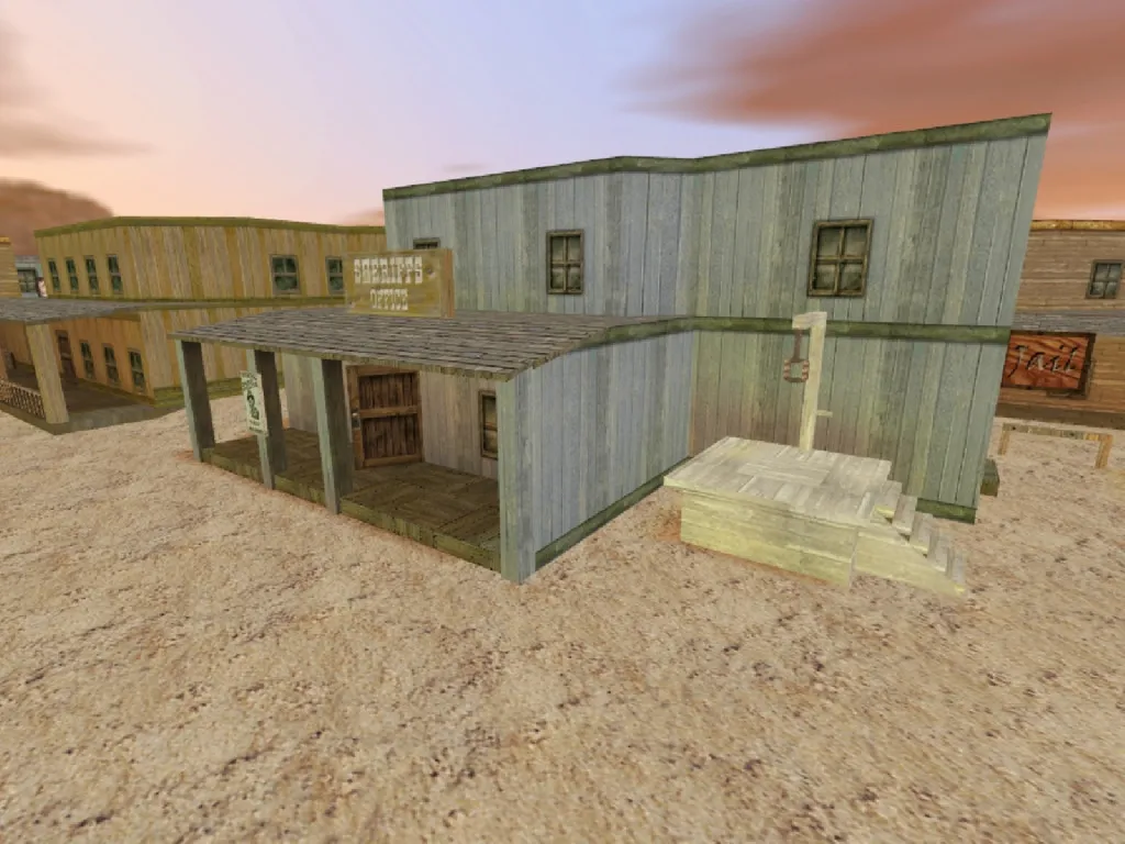 Карта de_wanted для CS 1.6: Тактика и особенности — скриншот 18
