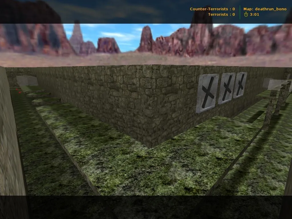 Карта deathrun_bono для CS 1.6: тактика, точки, .nav, оптимизация и настройка сервера — скриншот 6