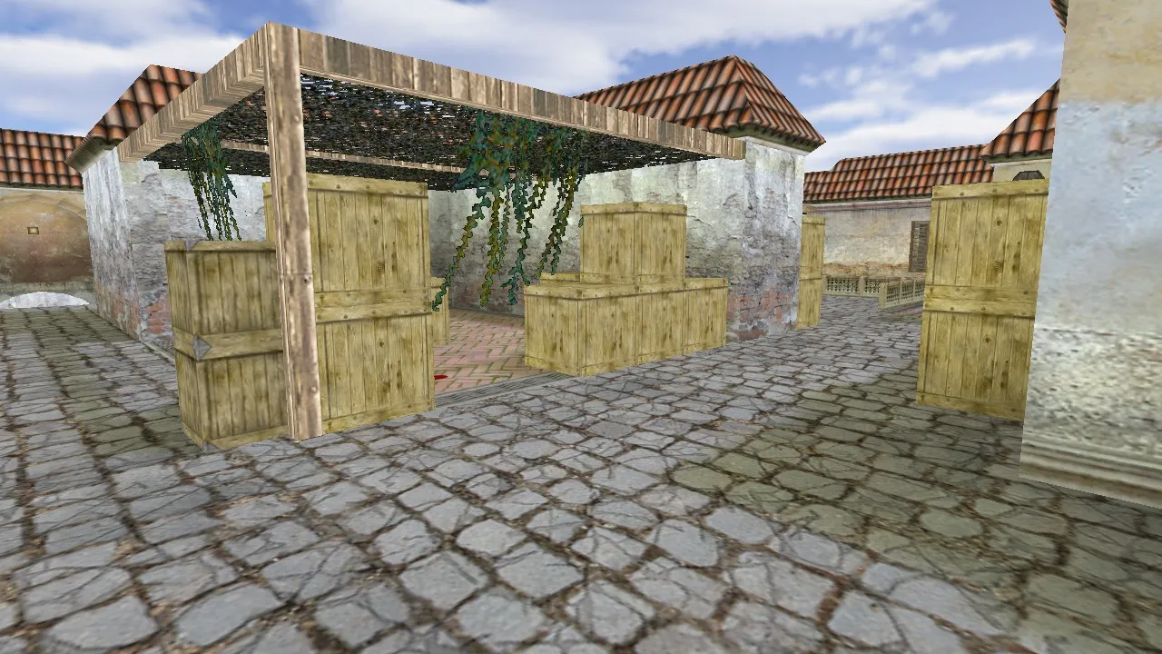 Скачать Карта de_crossfire_sector для CS 1.6: точки, маршруты, .nav для ботов, оптимизация wpoly/epoly - Скриншот