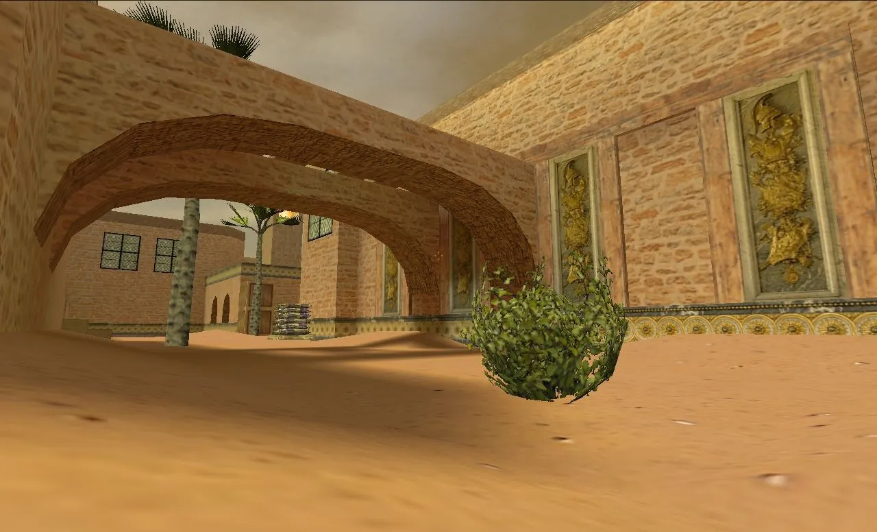 Скачать de_dust2_2013_final карта для CS 1.6: баланс сторон, точки под респ, .nav и оптимизация - Скриншот