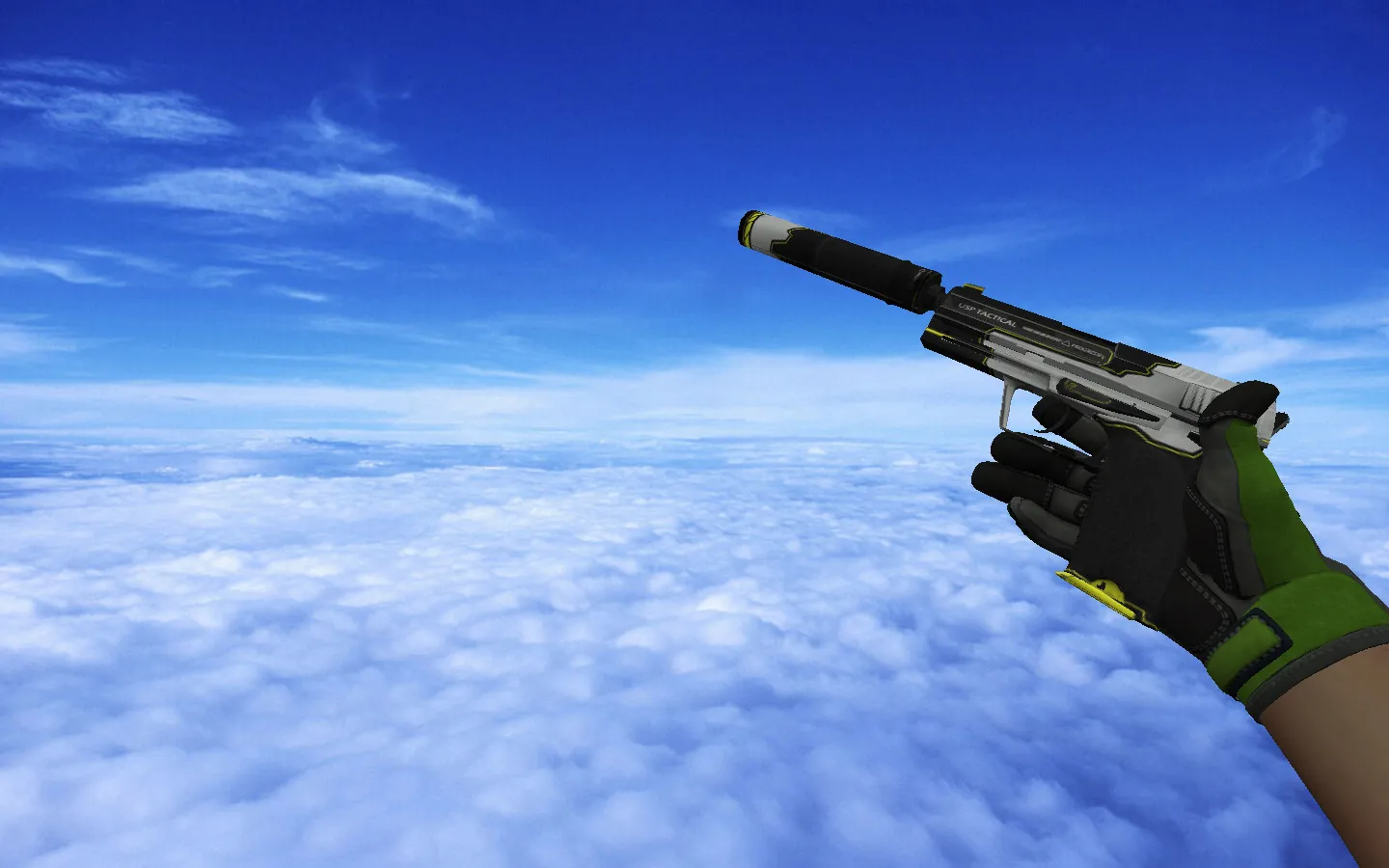 Пак скинов с ★ Перчатками спецназа | Изумрудная сеть для CS 1.6: АК-47, AWP, Deagle, Glock, M4A4, USP-S, керамбит и анимации — скриншот 7