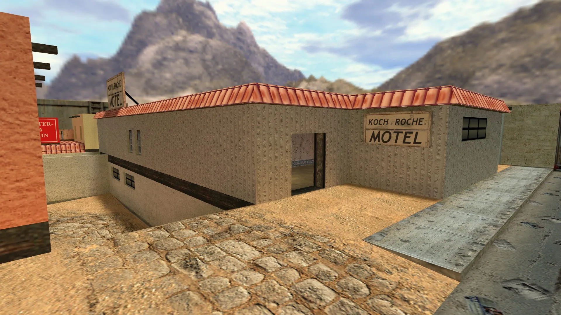 Скачать de_edifice для CS 1.6: тактики за CT/T, точки, .nav и оптимизация wpoly/epoly - Скриншот