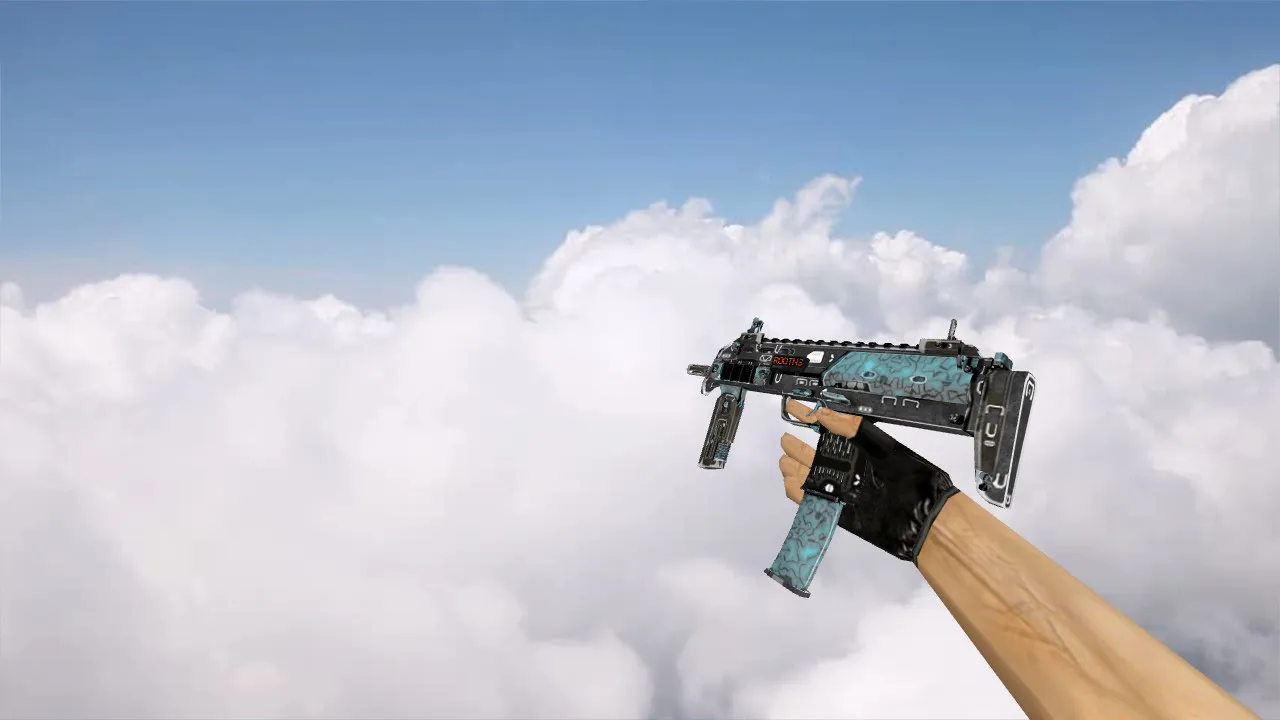 Скачать Модель MP7 Breaker для CS 1.6 - Качественная замена MP5 - Скриншот
