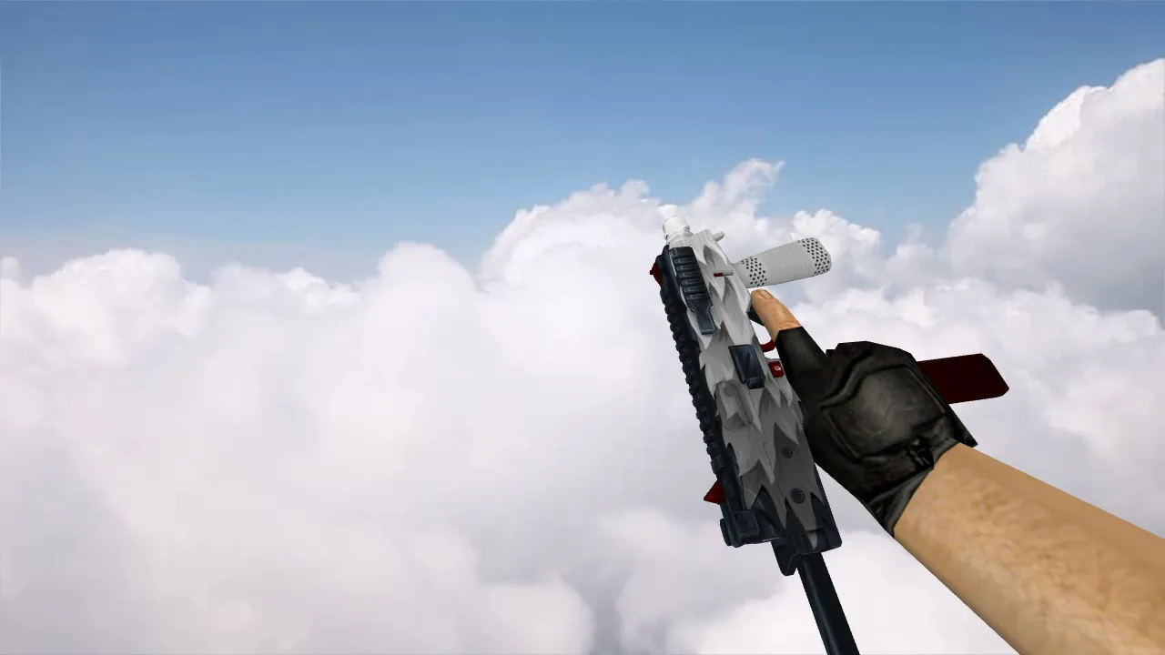 Скачать Модель MP9 White Fang для CS 1.6 - Качество и Уникальность - Скриншот