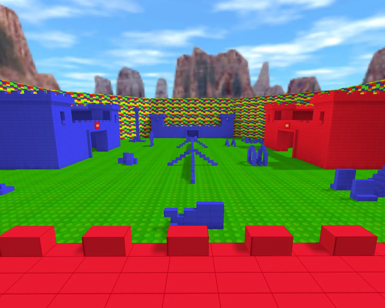 Скачать Карта ka_legoland2 для CS 1.6: ножевые раунды, точки, .nav для ботов, оптимизация и баланс - Скриншот