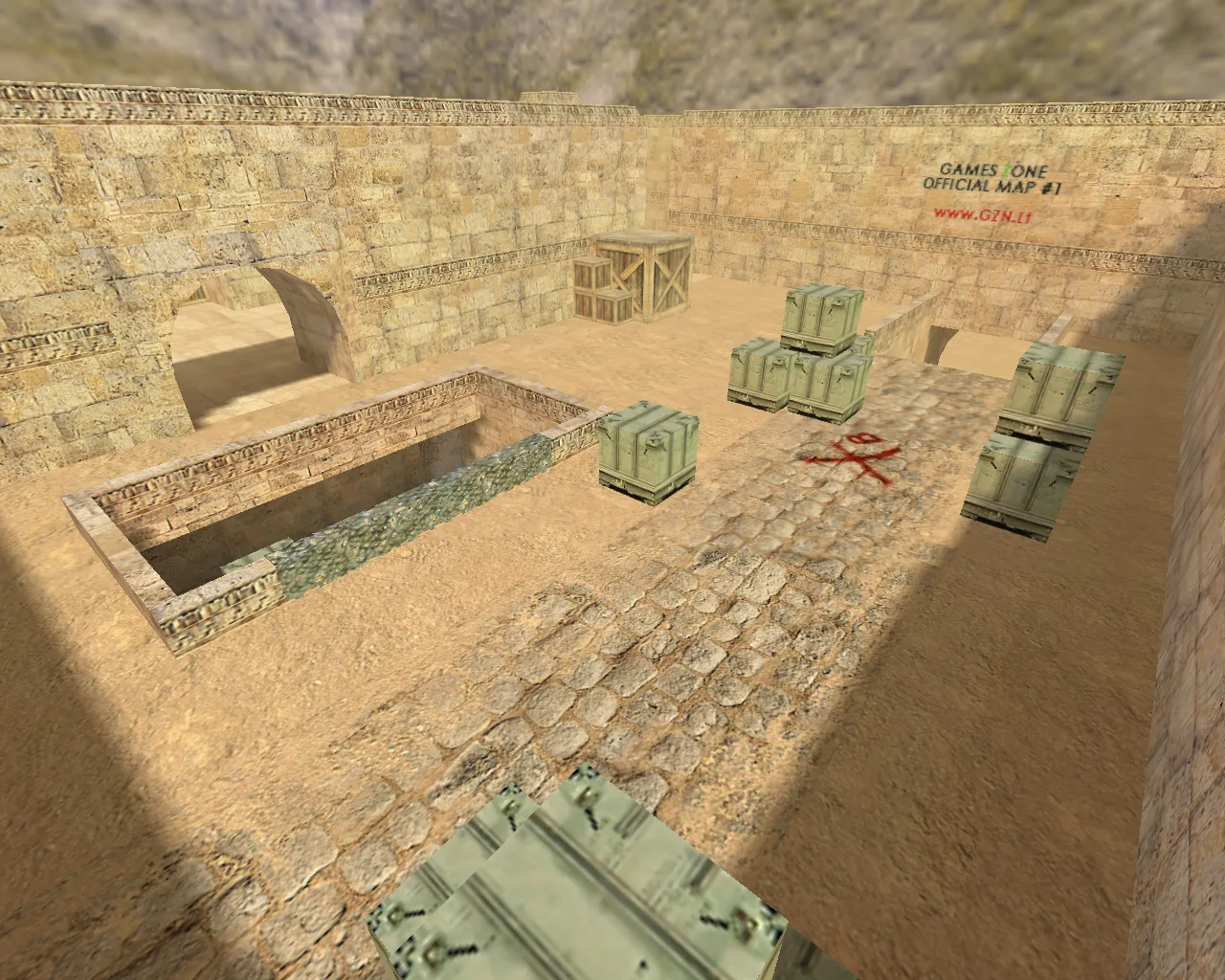 de_abaddon карта для CS 1.6: точки, баланс сторон, .nav и оптимизация wpoly/epoly — скриншот 3