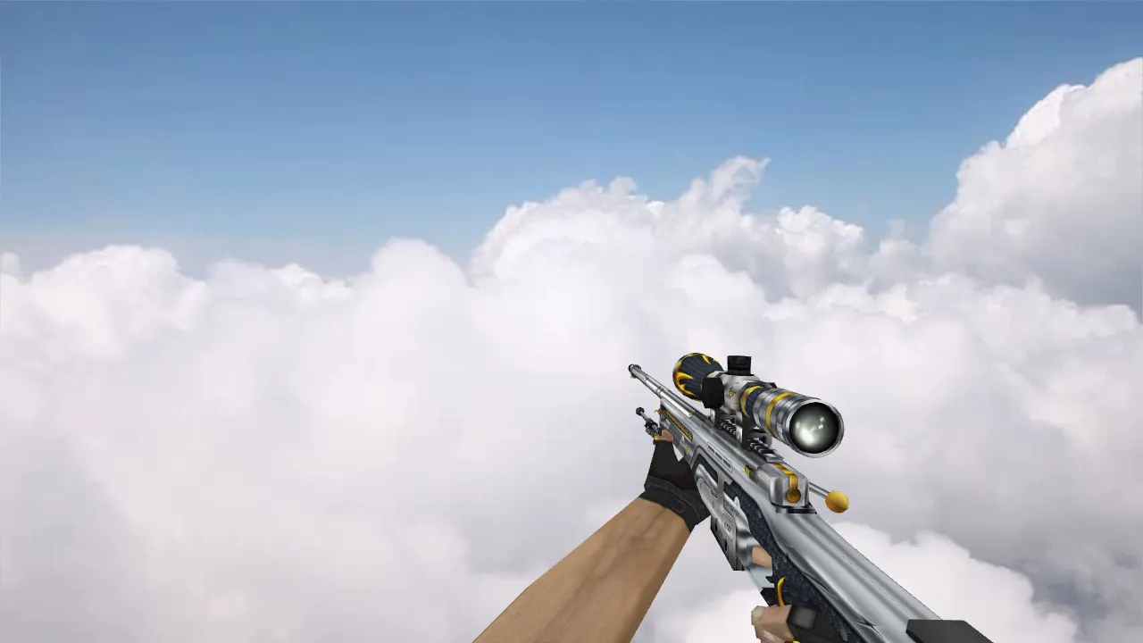 Скачать Модель «AWP Star Fantasy» для CS 1.6 - уникальный скин - Скриншот