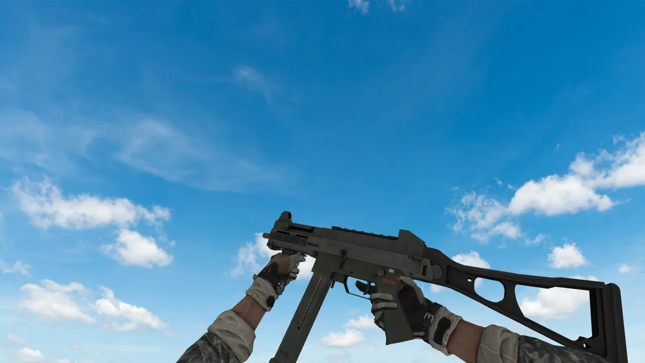 Пак моделей оружия «BasildoomHD» для CS 1.6: v_, p_, w_ модели, звуки, анимация осмотра и качество текстур — скриншот 27
