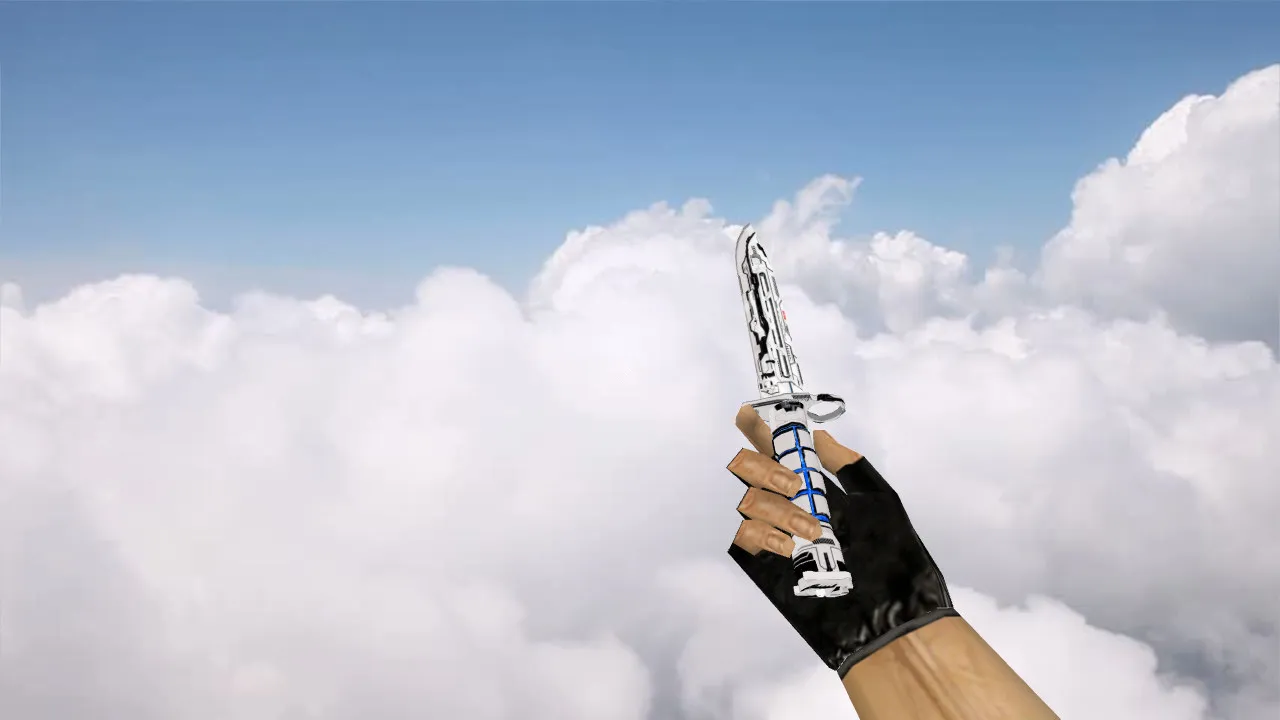 Скачать Модель «Bayonet Astro» v_ и p_ для CS 1.6: звуки, анимация осмотра, текстуры, установка без ошибок - Скриншот