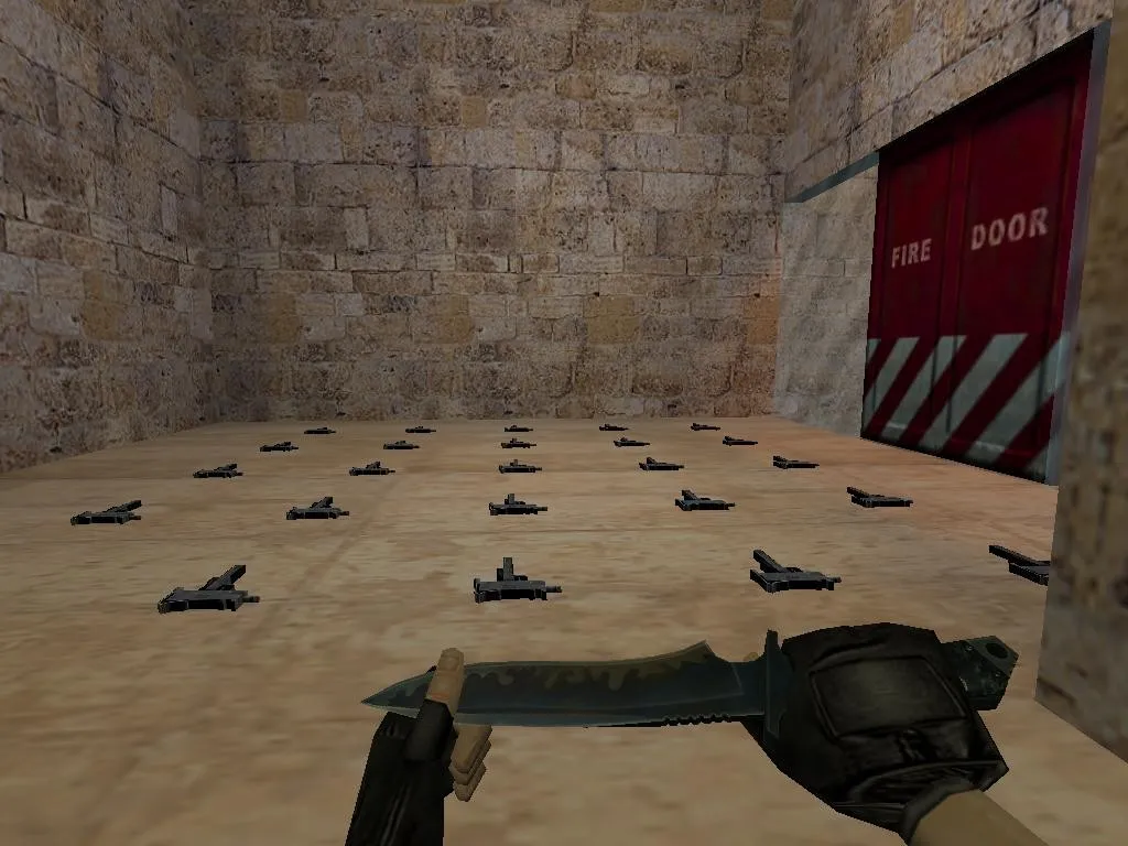 Карты Deathrun для CS 1.6: deathrun_bytun — точки, навигация ботов и оптимизация карты — скриншот 1