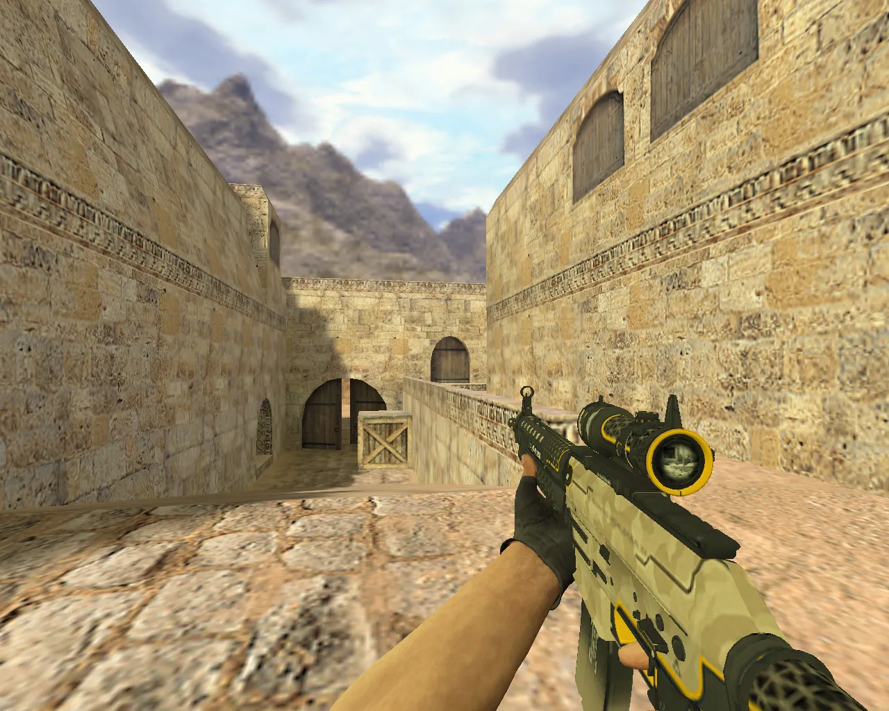Скачать Модель SG-553 Триарх для Counter-Strike 1.6 - Уникальный стиль и качество - Скриншот