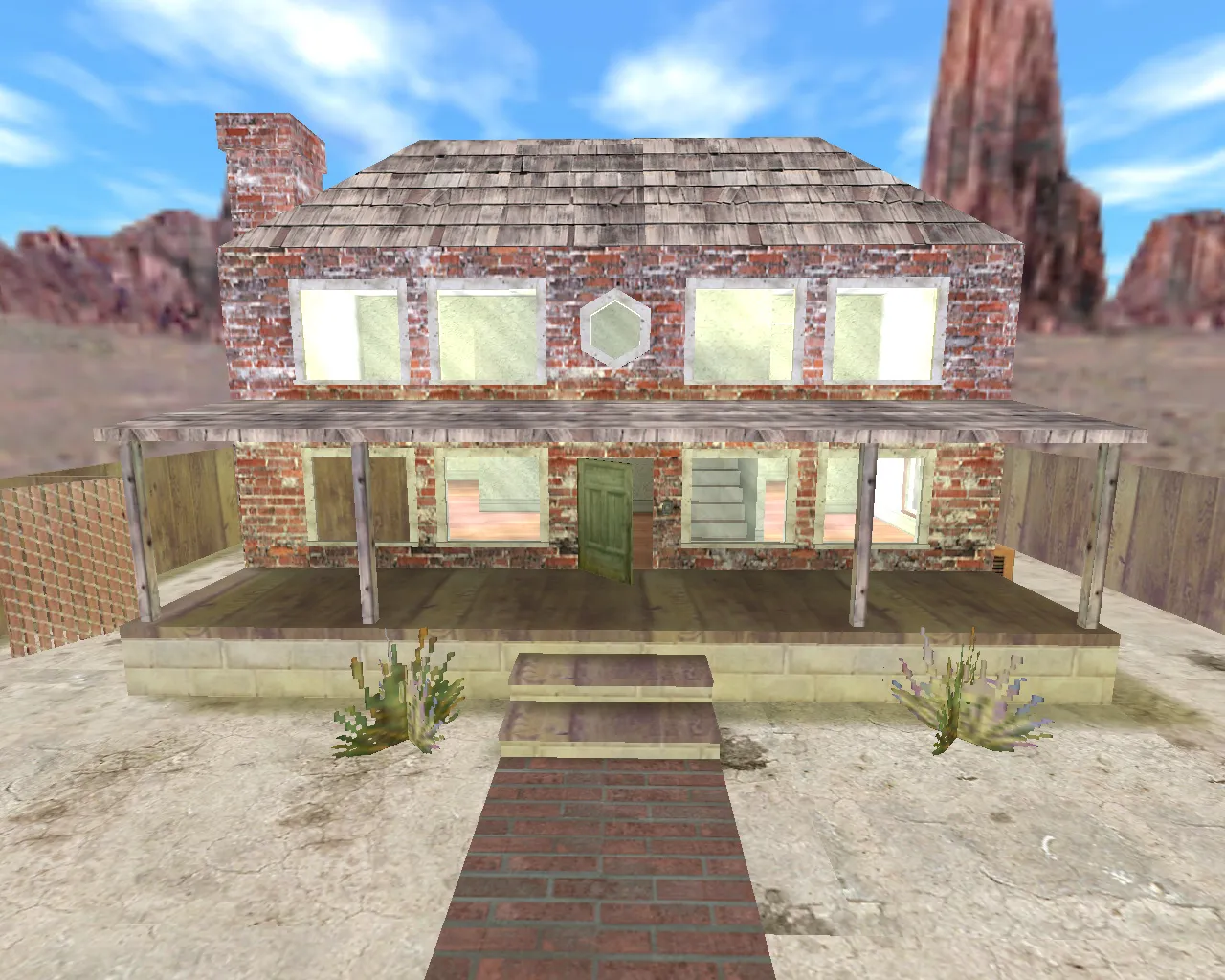 Скачать fy_houses — карта FY для CS 1.6: раунды 1v1, точки под фейды и контроль спавна - Скриншот