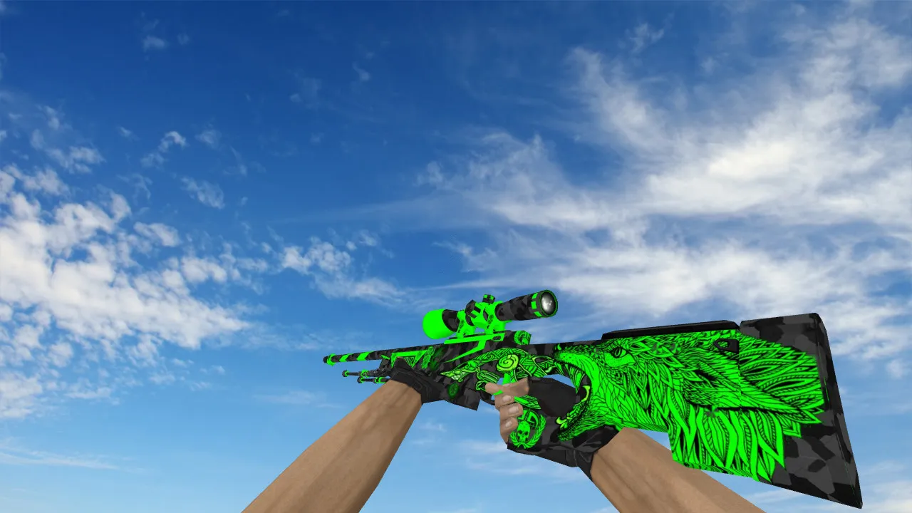Скачать Модель AWP Fenrir для CS 1.6 - Высокое качество и точность - Скриншот