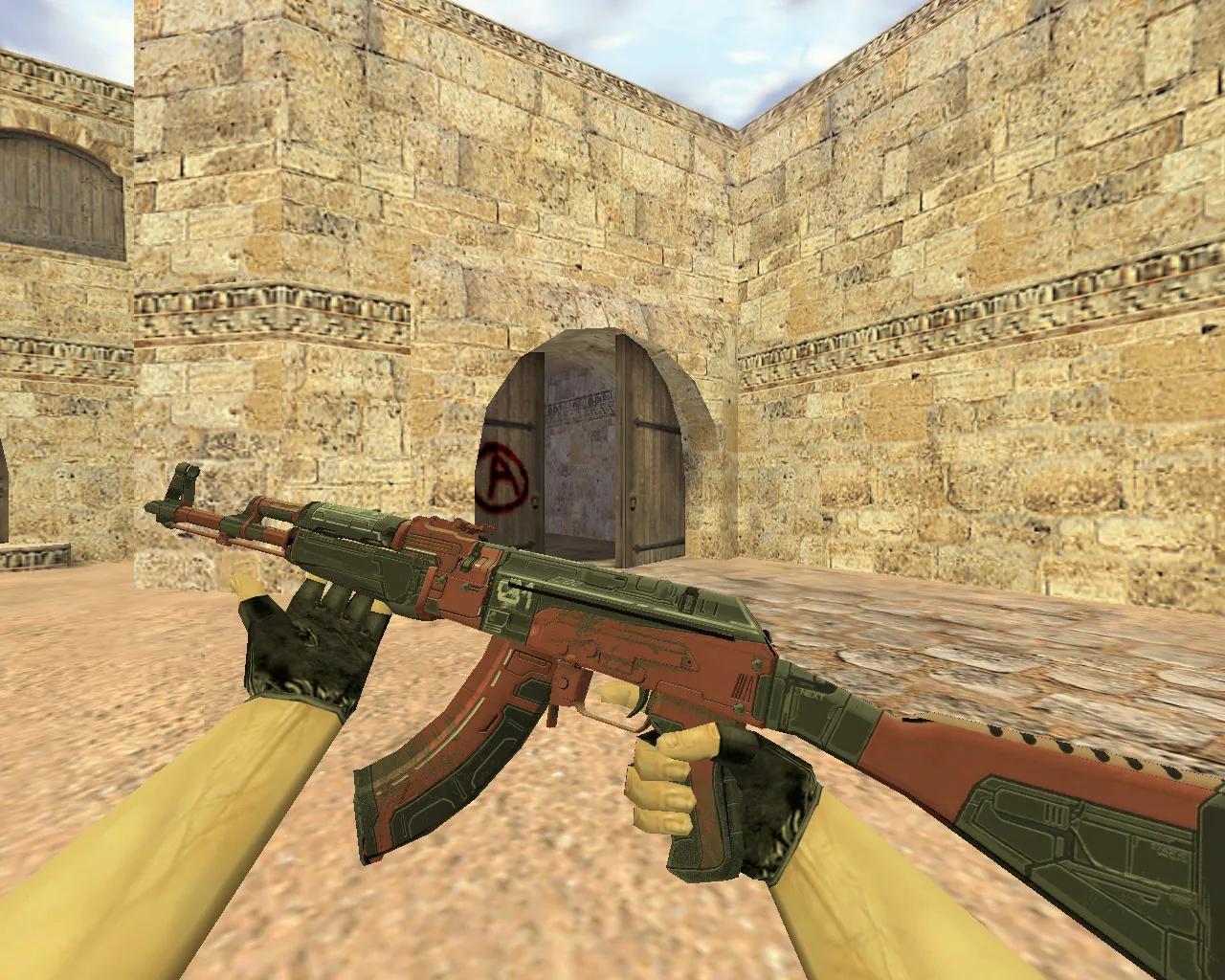 Скачать Модель AK-47 Orbit Mk01 для CS 1.6 — Качество и Стиль - Скриншот