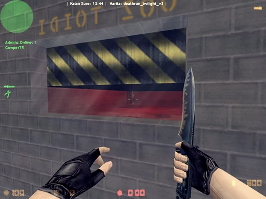 Скачать deathrun_twilight_v3 — карта Deathrun для CS 1.6: точки, ловушки, баланс сторон и .nav для ботов - Скриншот