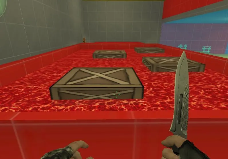 Скачать deathrun_starwatf — карта deathrun для CS 1.6: точки, раунды, .nav и оптимизация - Скриншот