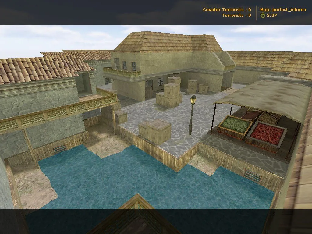 Скачать Карта de_perfect_inferno для CS 1.6: Тактические возможности и оптимизация - Скриншот
