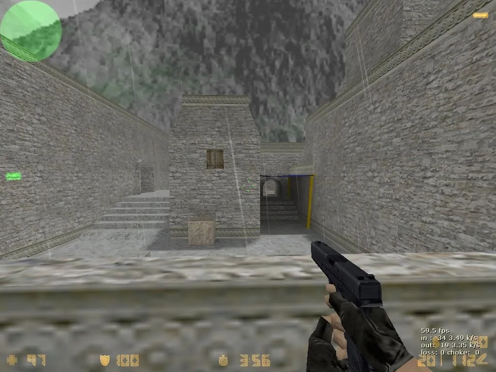 Скачать Карта de_aztec2x2_v2 для CS 1.6: планировка, точки, .nav для ботов, оптимизация wpoly/epoly - Скриншот