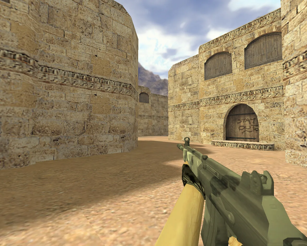 Скачать Модель Galil Зимний камуфляж для CS 1.6 - Скачай сейчас - Скриншот