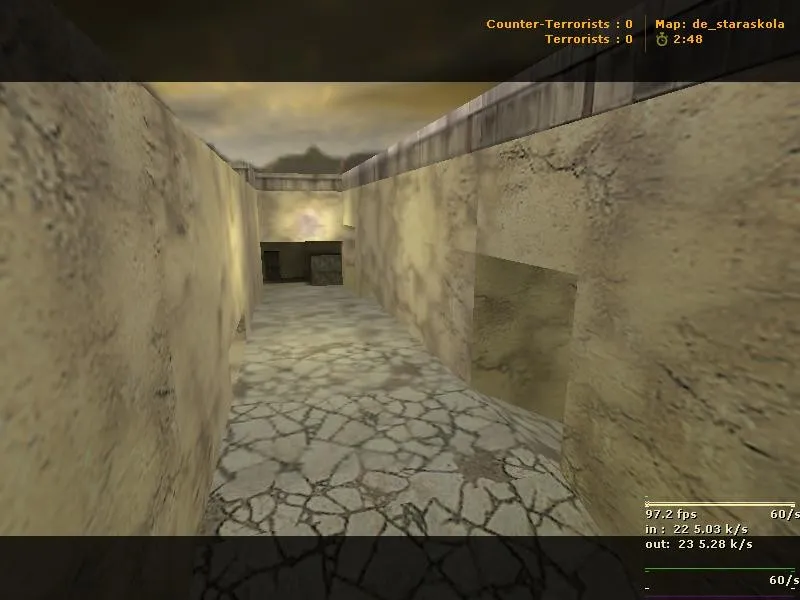 Скачать Карта de_staraskola для Counter-Strike 1.6: Тактический анализ и особенности - Скриншот