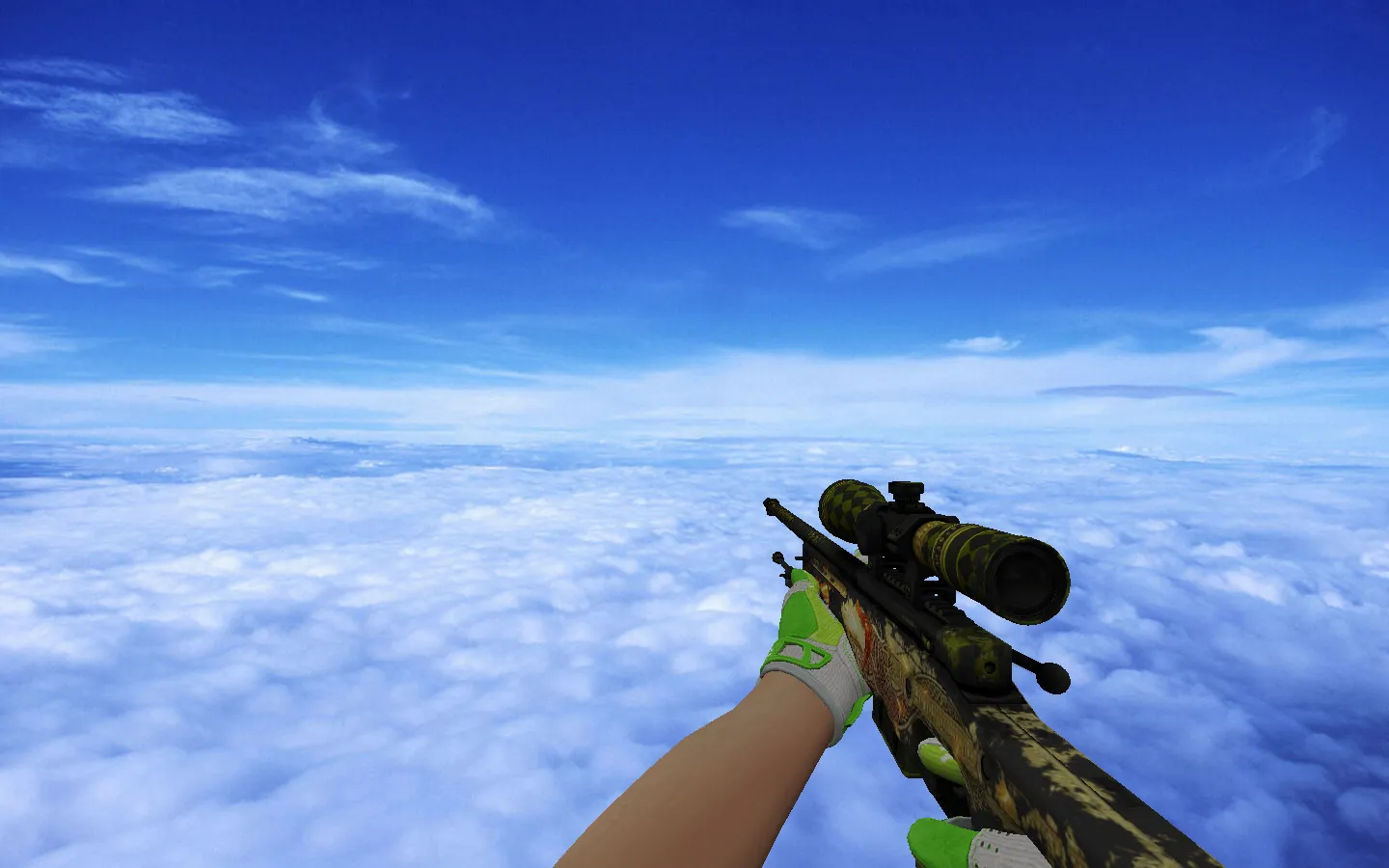 Скачать Модель AWP Dragon Lore (Battle-Scarred) для CS 1.6 - Обзор и особенности - Скриншот