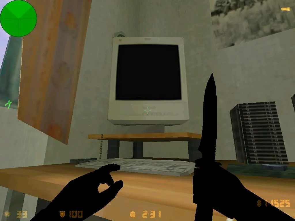 Скачать de_gimlirats для CS 1.6: тактика за Т и за КТ, точки, .nav, оптимизация wpoly/epoly - Скриншот