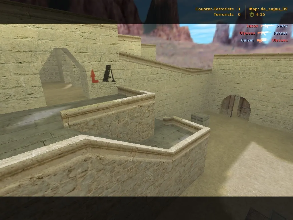 Карта de_sajou_32 для CS 1.6 - детальный обзор и тактики — скриншот 6
