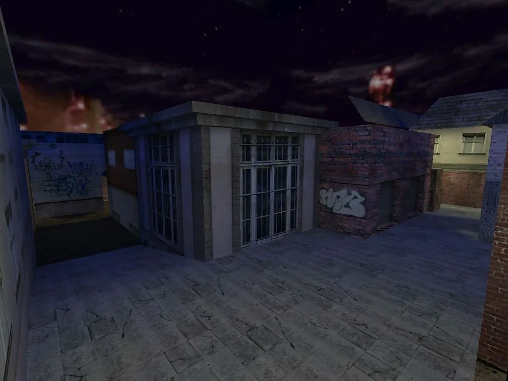 Скачать Карта de_nightwatch для CS 1.6: Тактика и особенности - Скриншот