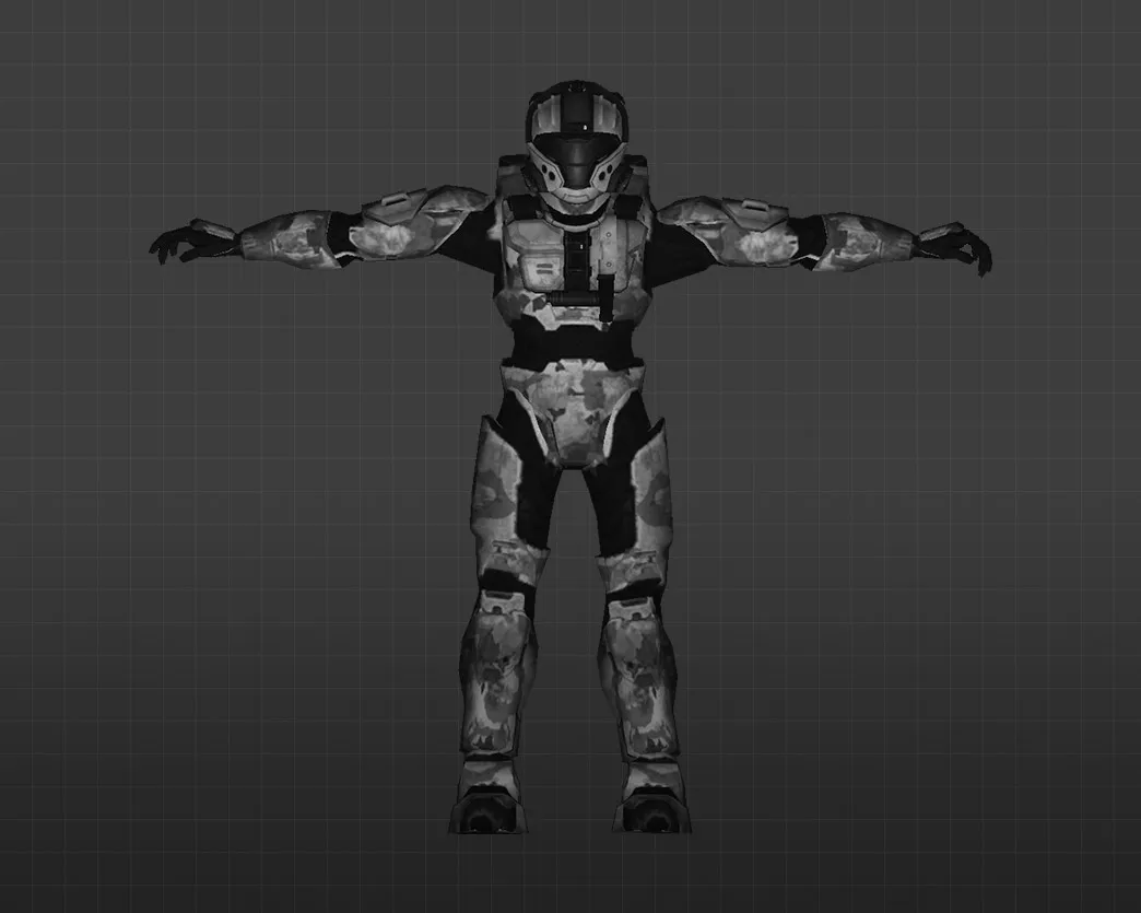 Скачать Модель «Мастер Чиф» для CS 1.6 - Уникальный скин для игроков - Скриншот