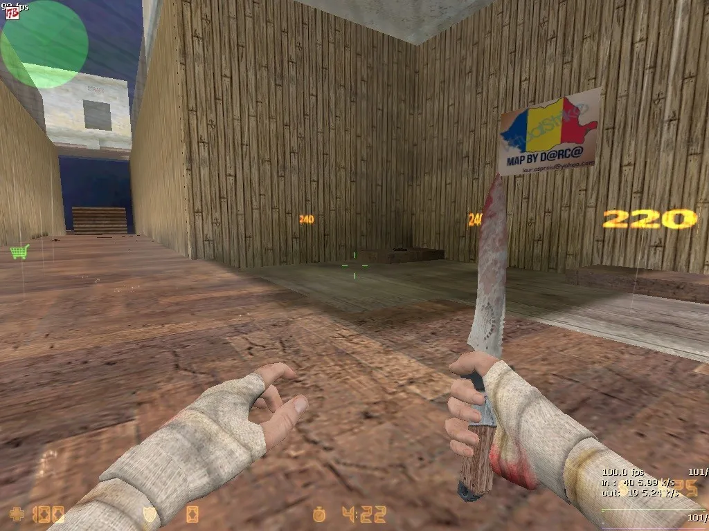 Скачать deathrun_virtualstrike для CS 1.6: тактики, точки, .nav и оптимизация карты - Скриншот