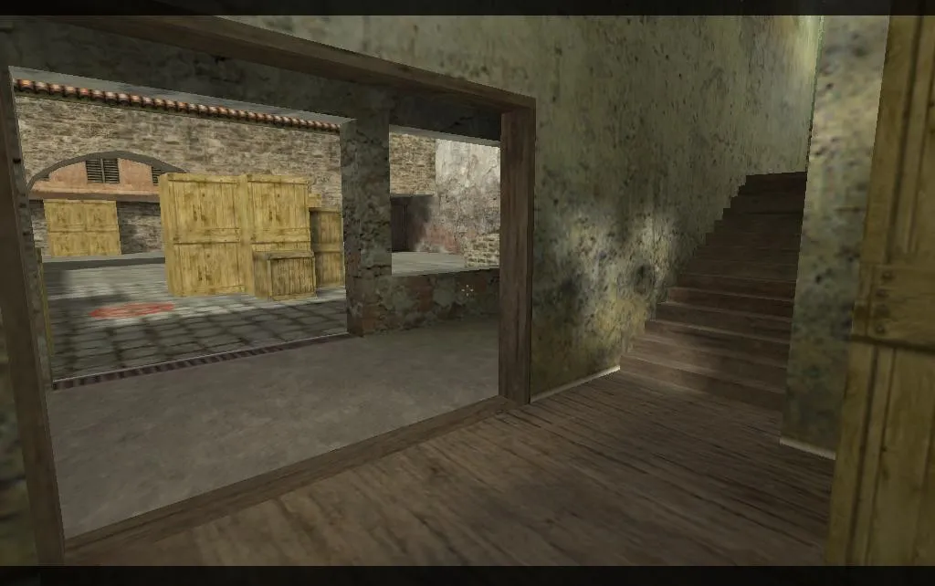 Скачать Карта de_kgb_2012_beta для CS 1.6 - Тактическое игровое поле - Скриншот