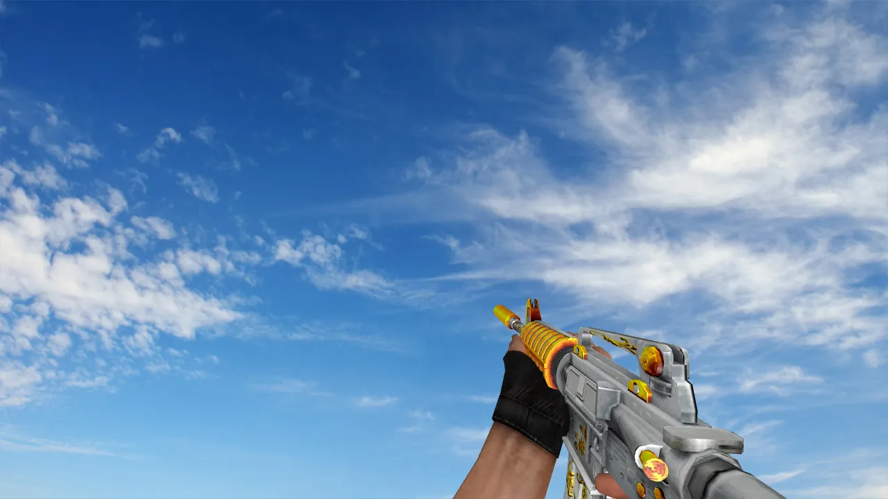 Скачать Пак моделей оружия Platinum Weapon Pack для CS 1.6: v_ p_ w_ модели, звуки, анимация осмотра и качество текстур - Скриншот