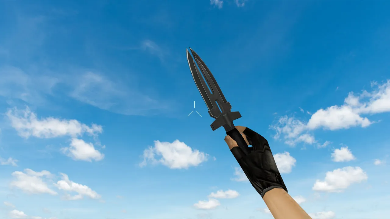 Скачать Модель «Epic Dagger» v_ и p_ для CS 1.6: нож в стиле Epic, звуки, анимация осмотра - Скриншот