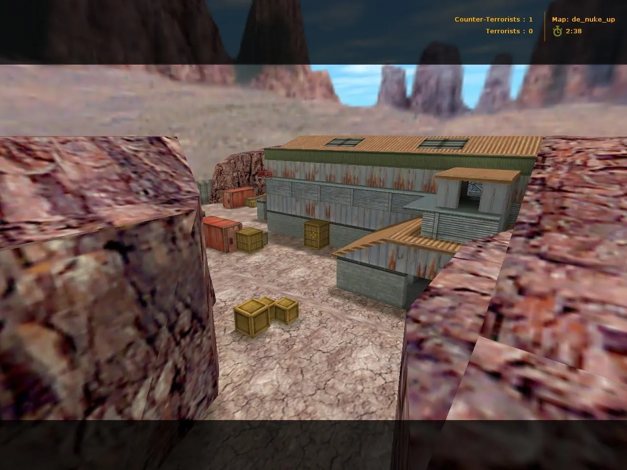 Скачать Карта de_nuke_up для CS 1.6: Тактика и особенности - Скриншот
