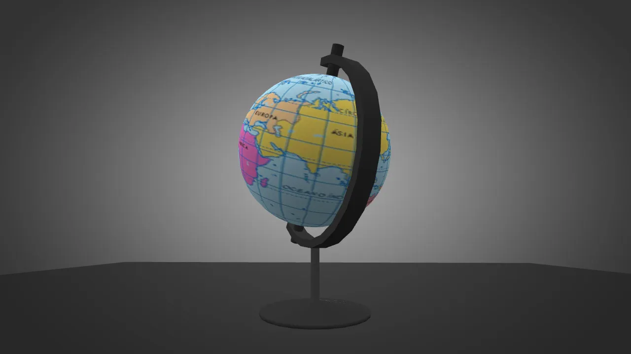Скачать Модель «Globe Animation» для CS 1.6 - Уникальный скин курицы - Скриншот