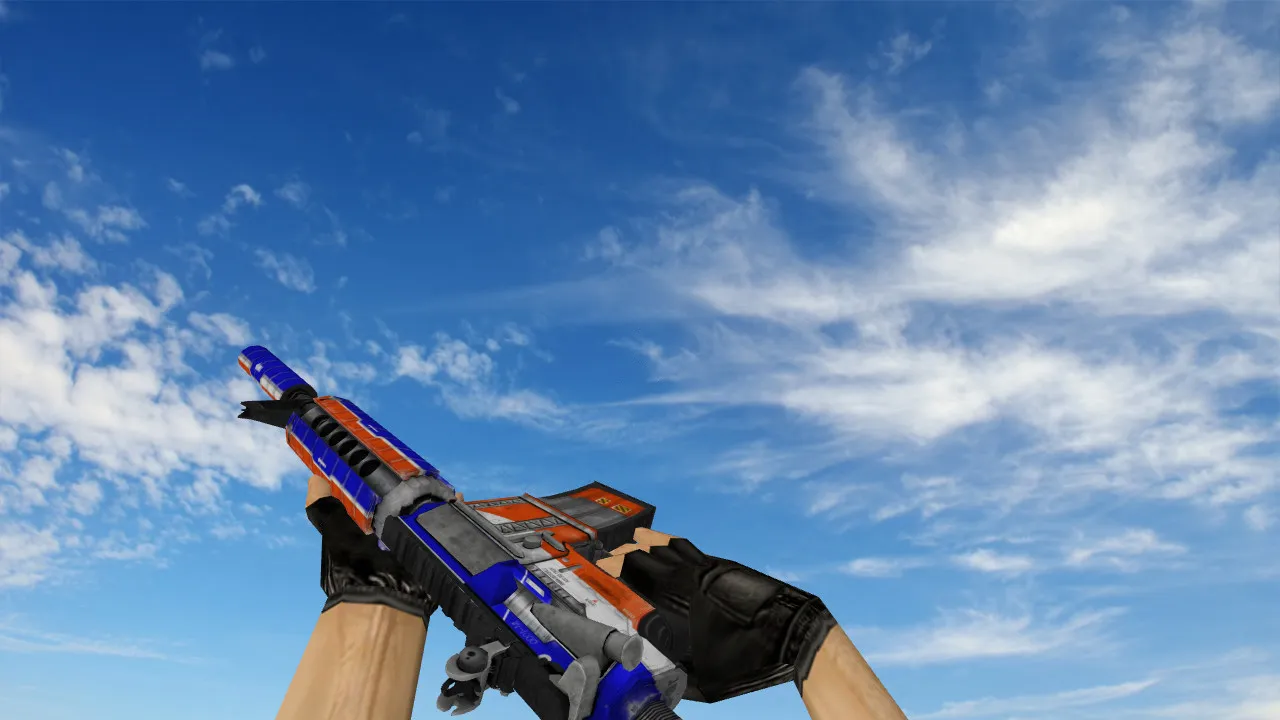 Скачать Модель M4A4 Havoc v_ p_ w_ для CS 1.6: звуки, анимация осмотра, качество текстур и настройка - Скриншот
