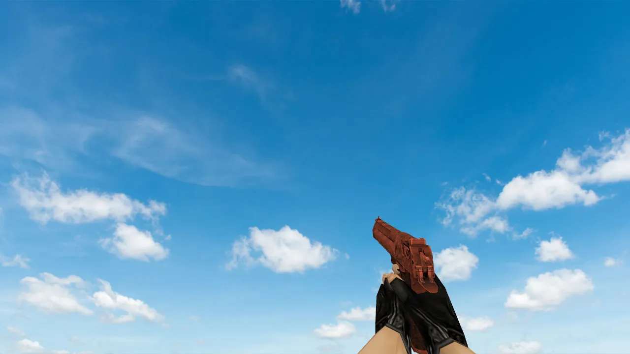 Скачать Модель «Deagle БАХ» для CS 1.6 - Идеальный выбор для стрельбы - Скриншот