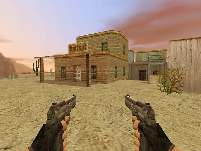 Скачать Карта de_wanted для CS 1.6: Тактика и особенности - Скриншот