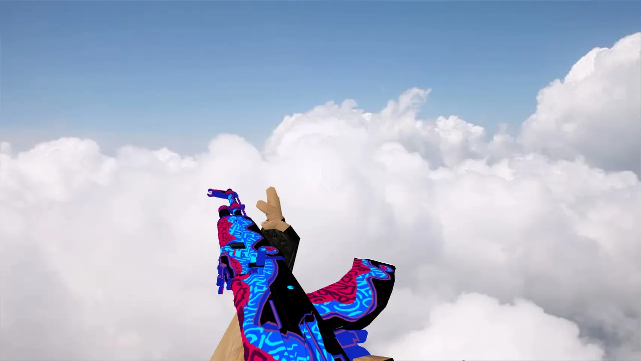 Скачать Модель AK-47 Red Ice для CS 1.6 - Получите уникальный скин - Скриншот