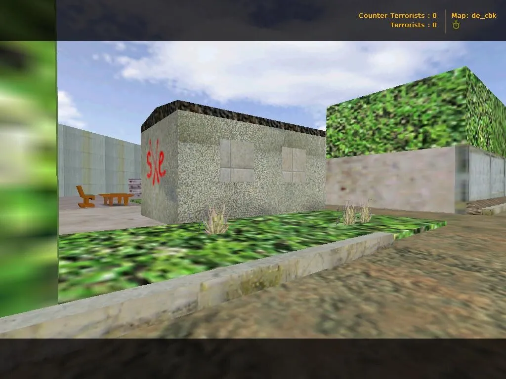Скачать de_cbk карта для CS 1.6: баланс сторон, точки, тактика, .nav и оптимизация wpoly/epoly - Скриншот