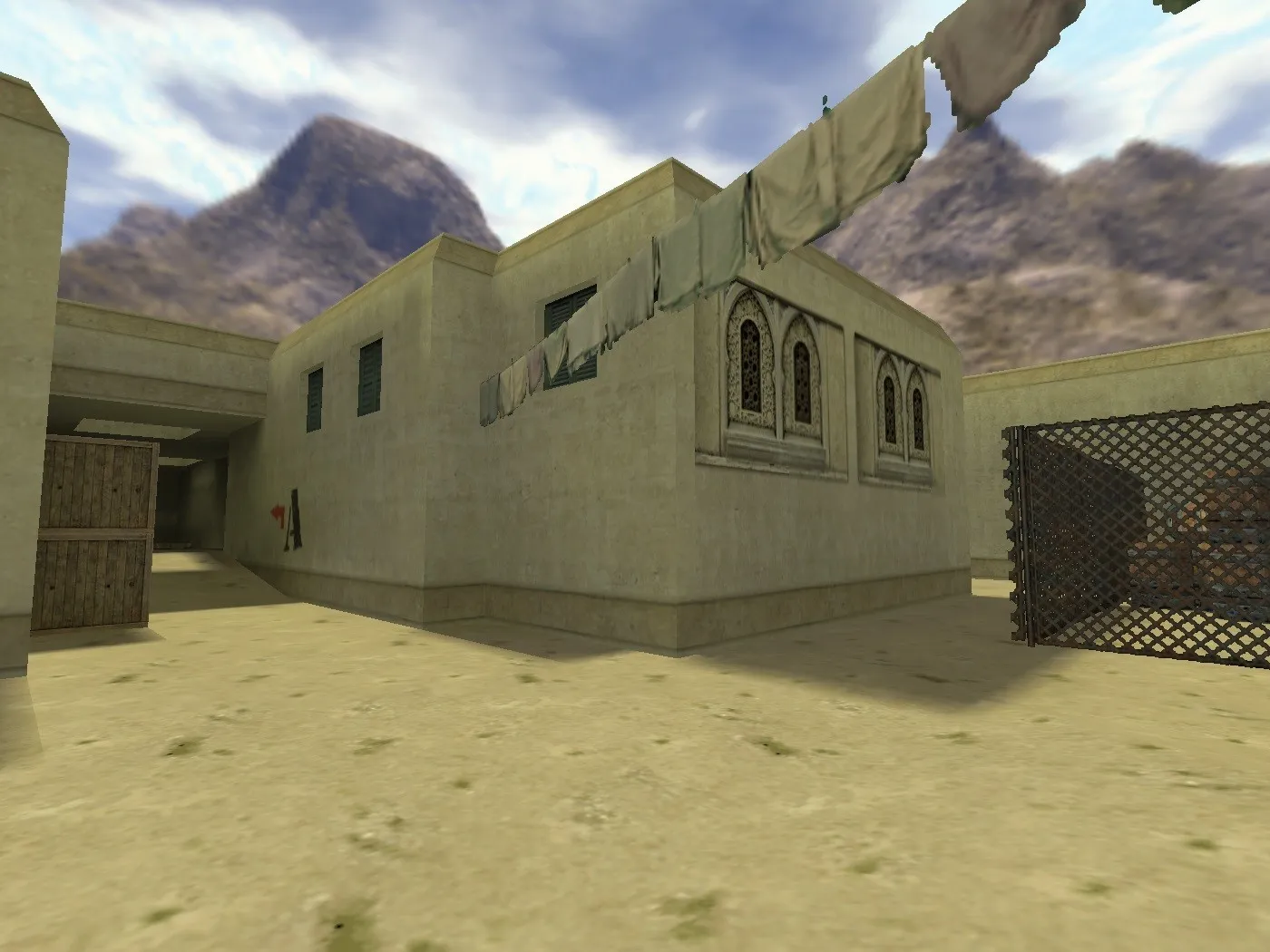 Скачать Карта de_seno_retextured_mini для CS 1.6 - Оптимизированная версия - Скриншот