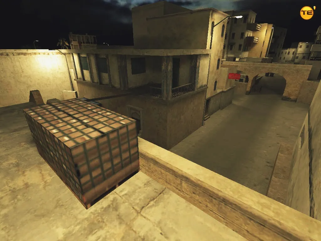 css_dust2k_go: DE Dust2-стайл карта для CS 1.6 — баланс сторон, тактика и .nav для ботов — скриншот 1