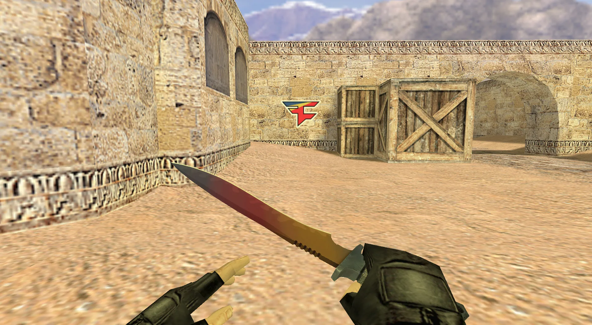 Скачать Граффити «FaZe Logo» для CS 1.6 - Яркое дополнение для вашего игрового стиля - Скриншот