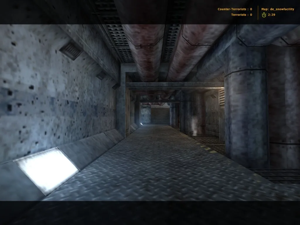 Скачать Карта de_snowfacility для CS 1.6 — Подробный обзор и тактика - Скриншот