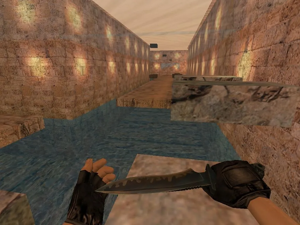 Скачать deathrun_kolor_v2 для CS 1.6: карта deathrun, точки, .nav, оптимизация wpoly/epoly - Скриншот