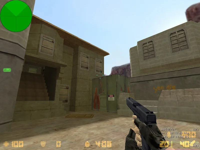 Скачать Карта dustferno для CS 1.6: Оптимизация и тактика - Скриншот